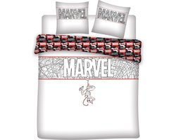 Marvel Dekbedovertrek, Spider-Man - Lits Jumeaux - 240 x 220 cm - Katoen