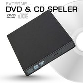 Lecteur DVD et CD externe - Brander DVD externe - Lecteur DVD externe compatible Windows, Linux et Mac - USB 2.0 - DERNIÈRE VERSION