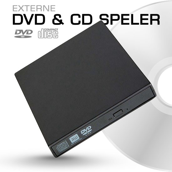 Lecteur DVD et CD externe - Brander DVD externe - Lecteur DVD externe  compatible... | bol.