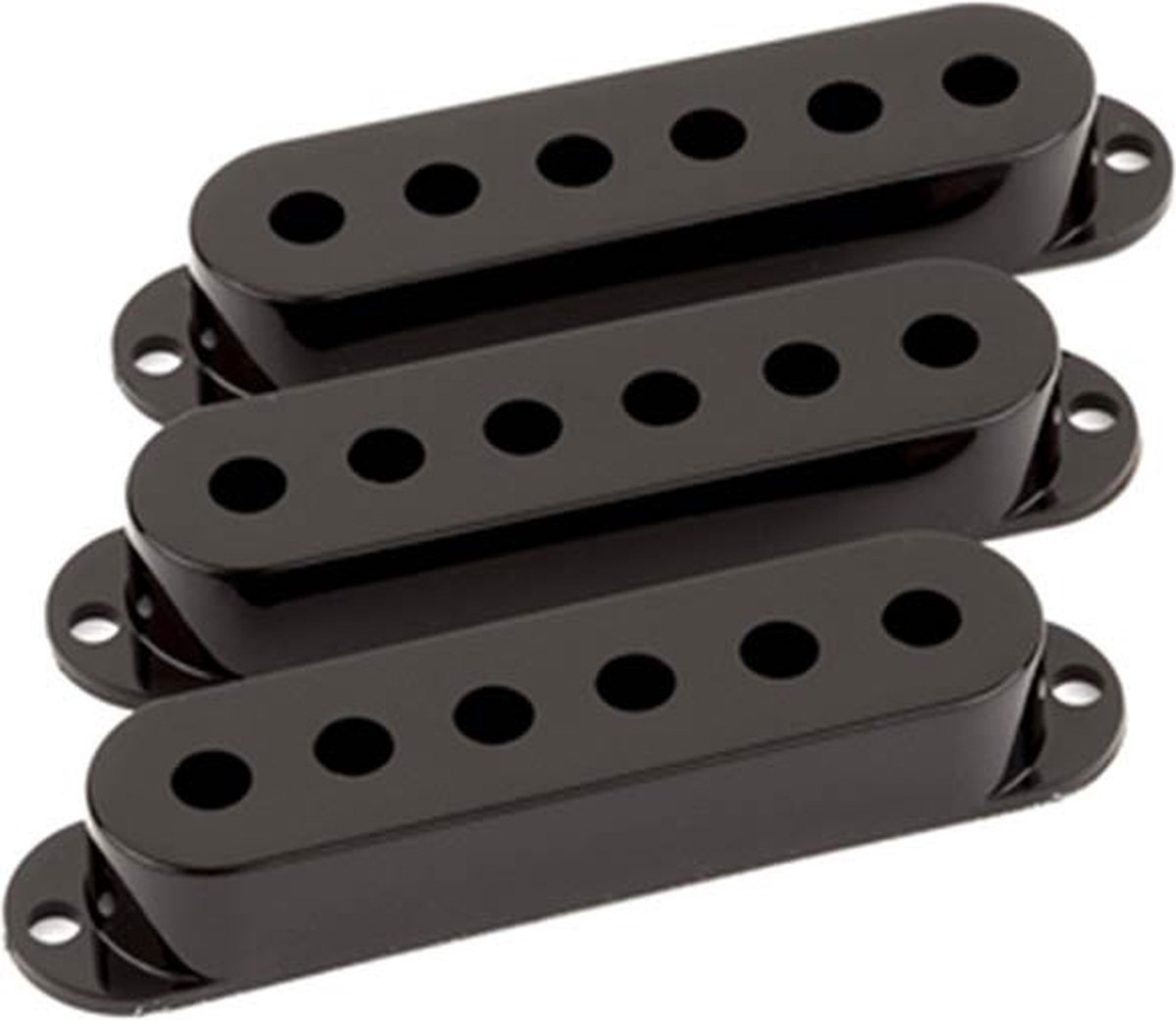 Pickup covers Fender Stratocaster Zwart