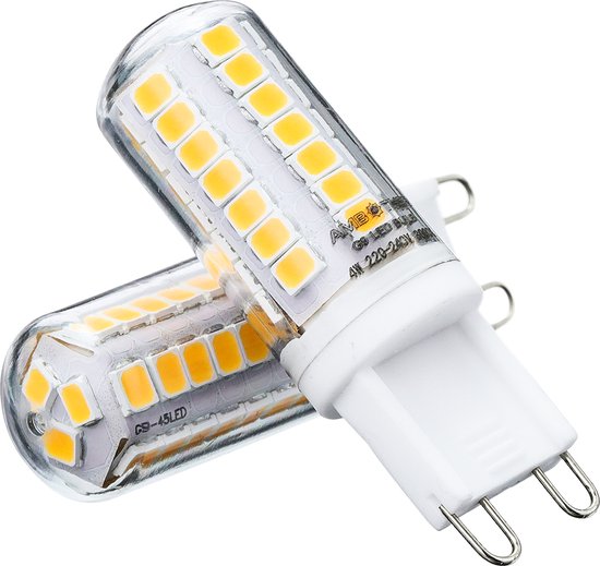 Led Lampen G9 Fitting 4W Warm wit 3000K AC220240V 450LM 5 Stuks bol