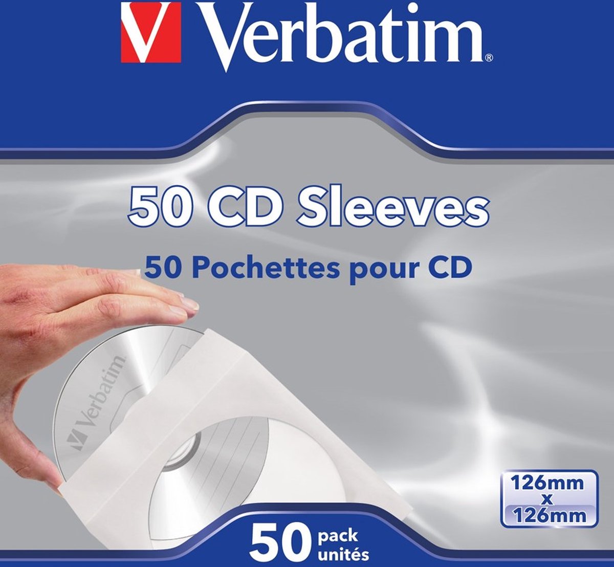 Verbatim - CD/DVD paper cases 50PK