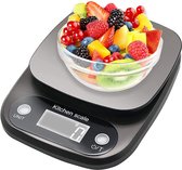 IMTEX - Digitale keukenweegschaal - 5000 gram - 5 kilo - Zwart