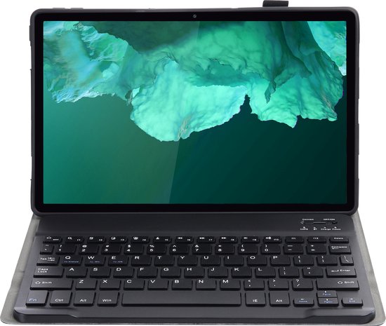 Étui Clavier Magnétique Lenovo Tab P11 / P11 Plus – Gris, Support Intégré
