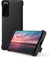 Sony Xperia 5 IV Style Cover With stand - Zwart