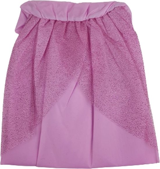 Verkleedset Prinses - Roze - Kunststof - One Size Kids - 7 - 9 jaar - Verkleden - Feest - Party - Verkleedset