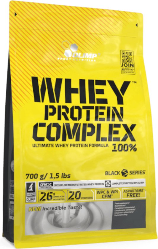 Olimp Whey Protein Complex 100% 2270g — Cookies & Cream | bol.com