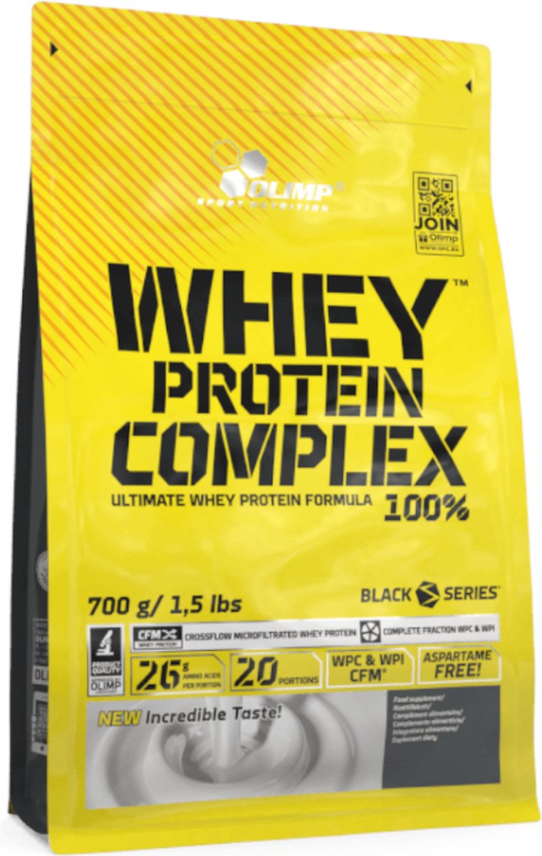 Olimp Whey Protein Complex 100% 2270g — Cookies & Cream