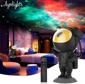 Aynlights® - Astronaut Sterren Projector - Galaxy Projector - Sterrenhemel - Star Projector - Sterren lamp - Nachtlamp - Afstandsbediening - Home decoration - Valentijnsdag Cadeau tip