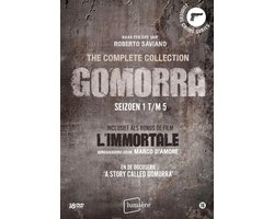 Omslag van Gomorra - the complete collection + L'Immortale (DVD)
