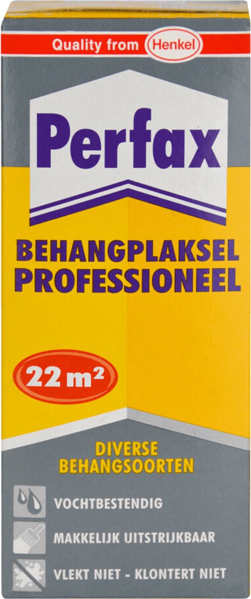 Perfax Behanglijm Professioneel 200 g Alle behangsoorten