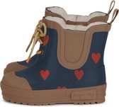 Konges Sløjd Thermoboots - Filles - Mon Amour - Blauw - Hartjes - Taille 25