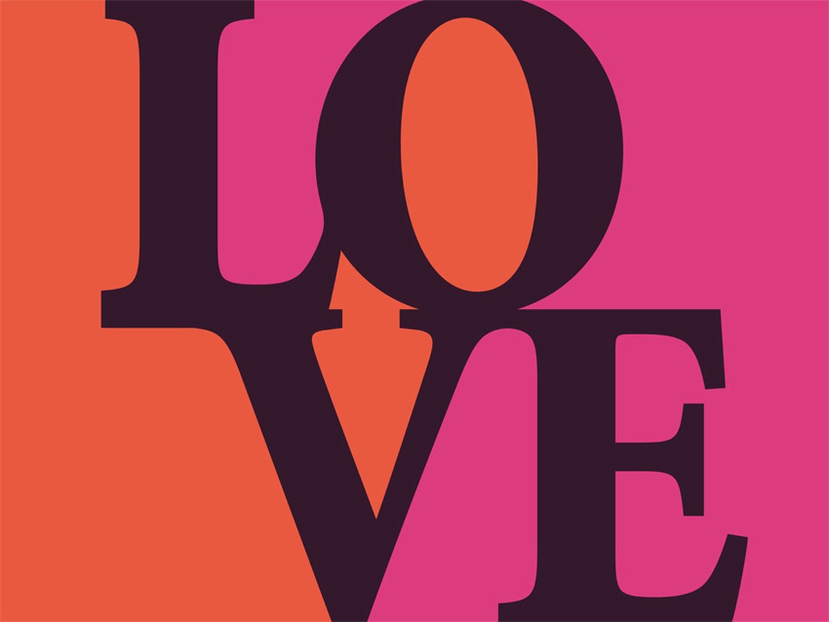 Fotobehang - Love is in the air.
