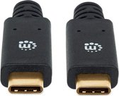 MH Cable, USB 3.1 Gen1, C-Male/C-Male, 2m, Black, Polybag