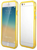 iPhone 6 bumper geel/transparant