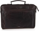 Laptop Bag and Backpack in one - Dark Brown