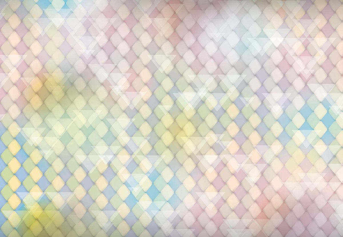 Fotobehang Modern Abstract Diamond | PANORAMIC - 250cm x 104cm | 130g/m2 Vlies op Prijzenvolger.com