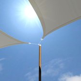 98% UV Bescherming: 3x3 Zonneluifel Vierkant Waterdicht - Patio Zonwering - Rechthoekig Tuinluife...