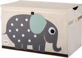 3 Sprouts - Toy Chest - Gray Elephant