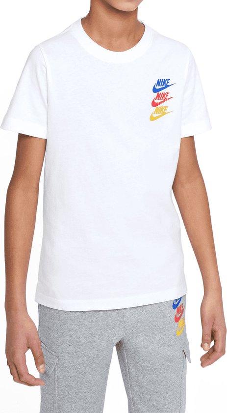 Nike NSW Standard Issue T-Shirt Kids Wit