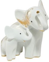Goebel® - Elephant | Decoratief beeld / figuur "Araba & Ambo" | Porselein, 19cm, Limited Edition