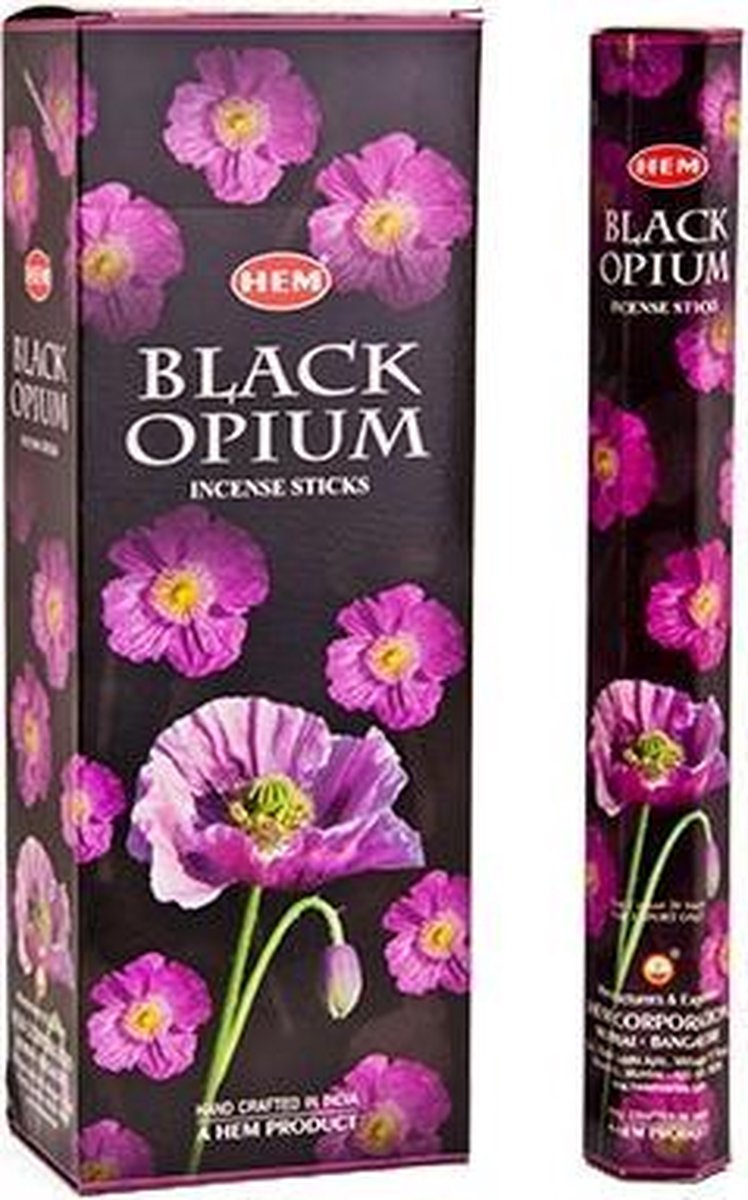 HEM Wierook - Black Opium - Slof (6 pakjes/120 stokjes)