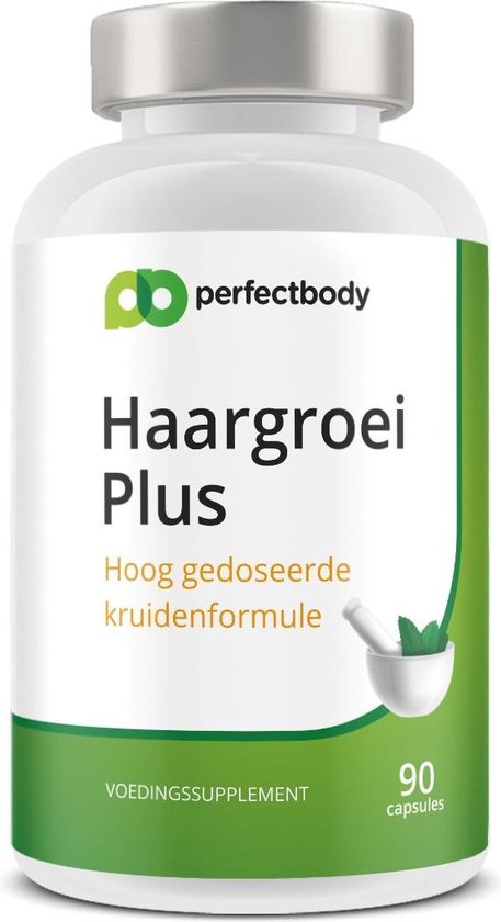 Perfectbody Haargroei Plus - 90 Capsules Met Biotine | bol.com