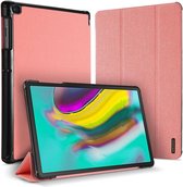 Tablet hoes geschikt voor Samsung Galaxy Tab S5e hoes - Dux Ducis Domo Book Case - Roze
