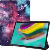 Samsung Galaxy Tab S5e hoes - Tri-Fold Book Case - Galaxy