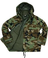 101inc Military Parka waterproof 3 in 1 USA woodland