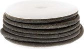 DQ leer Vintage (3 mm) Green Grey (5 Meter)