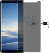 Voor Galaxy Note 8 0,26 mm 9H Oppervlaktehardheid 3D gebogen privacy Antiglans Niet-volledig scherm Gehard glas Screen Protector (transparant)