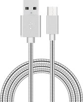 1 m USB-C / Type-C 3.1 Male naar USB 2.0 Male Data Sync Opladen Metaaldraad Veerkabel, voor Galaxy S8 & S8 + / LG G6 / Huawei P10 & P10 Plus / Xiaomi Mi6 & Max 2 en andere smartpho