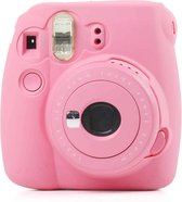Fluorescerende zachte siliconen beschermhoes voor FUJIFILM instax - Rood