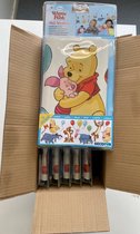 Disney - Winnie de Pooh - Muurstickers - Wanddecoratie - Muurdecoratie - Wandstickers - Kinderkamer - Bulk - Volle doos 6 stuks.