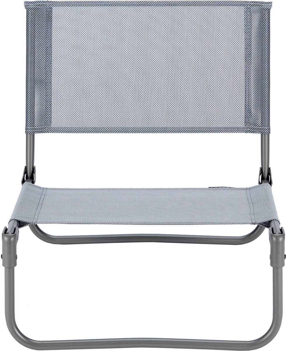 Lafuma Mobilier Maxi ligstoel, grafiet-antraciet, licht, stabiel en verstelbaar