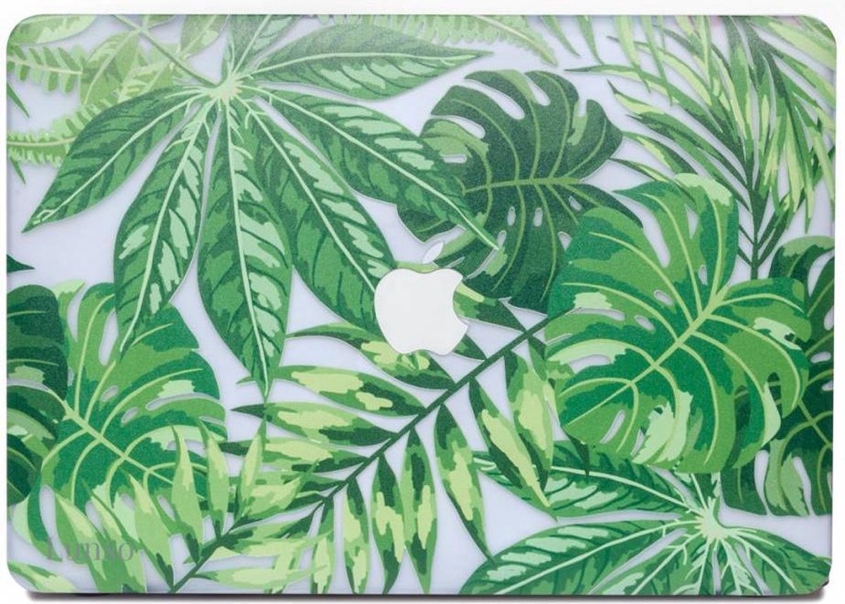 Lunso - cover hoes - MacBook Air 13 inch (2018-2019) - Tropical Green - Model