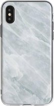 Lunso - backcover hoes - Geschikt voor iPhone XS Max - Marble Opal