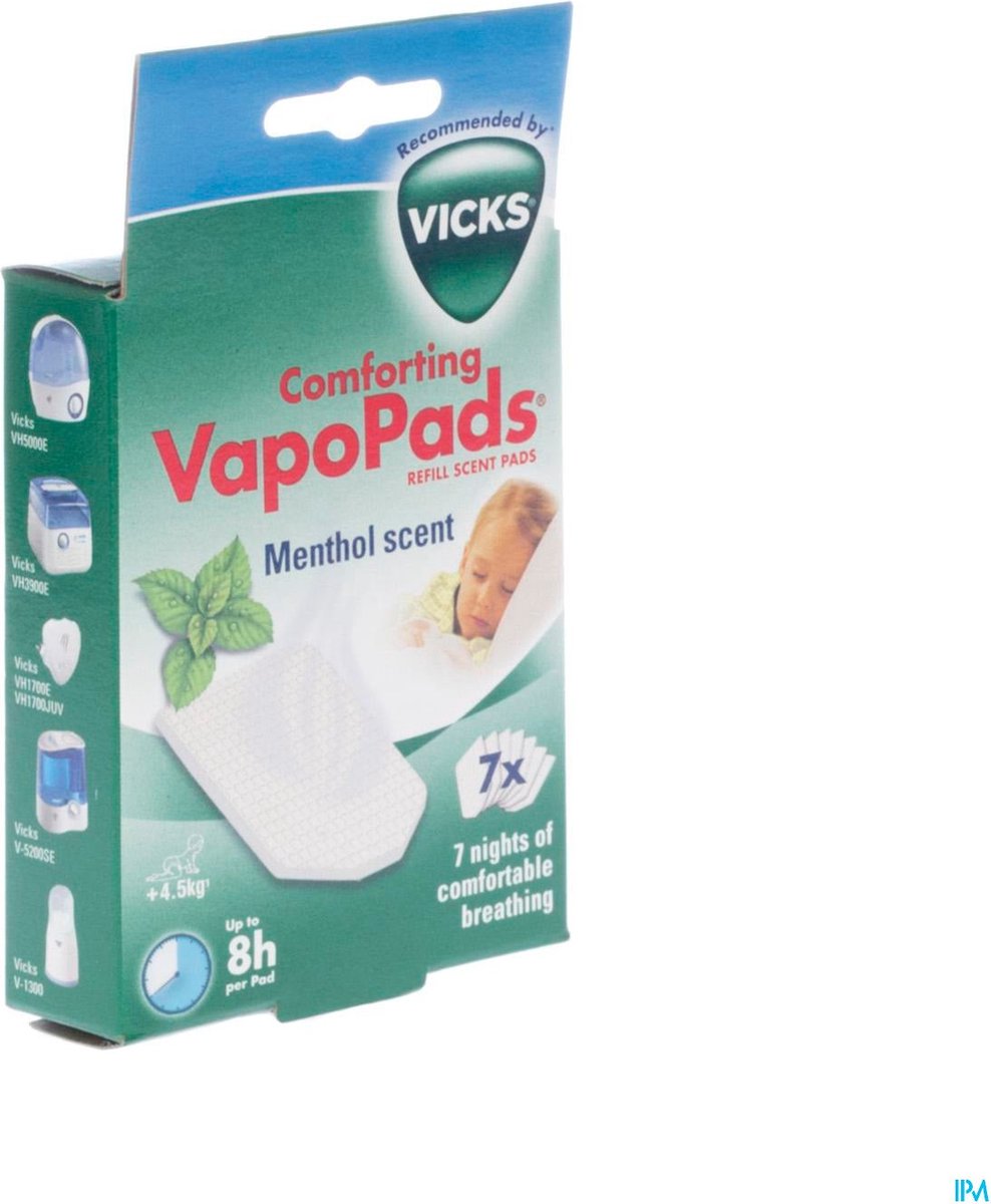 Vicks VapoPads - Menthol - 7 navullingen | bol.com