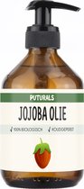 Huile de Jojoba 100% Pure et Biologique - 300ml - Huile de Jojoba Pour les Cheveux, la Peau et le Visage - Démaquillant - Renforce les Cils - Huile de Jojoba Contre l'Acné et la Peau Sèche - Pure et Certifiée COSMOS