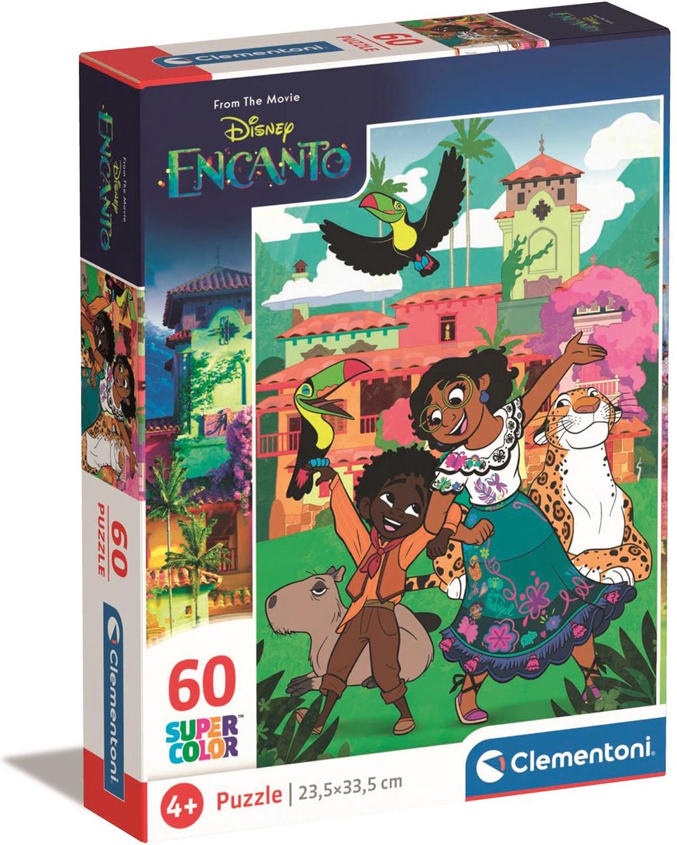 Clementoni Puzzles pour enfants - Disney Encanto 3 Puzzles de 48 pièces,  Puzzle, 4 ans