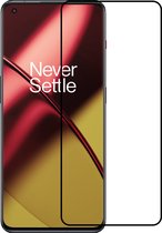 Screenprotector Geschikt voor OnePlus 11 Screenprotector Tempered Glass Gehard Glas Full Cover