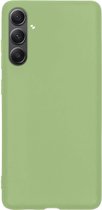 Hoesje Geschikt voor Samsung A54 Hoesje Siliconen Cover Case - Hoes Geschikt voor Samsung Galaxy A54 Hoes Back Case - Groen