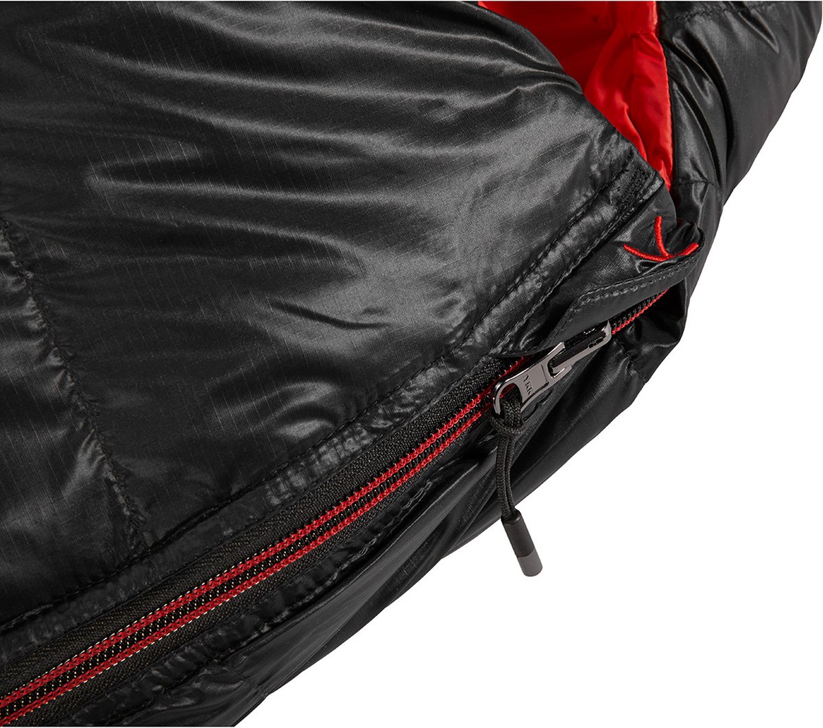 Nordisk Vib 250 Sac de couchage Noir Long - Fermeture gauche