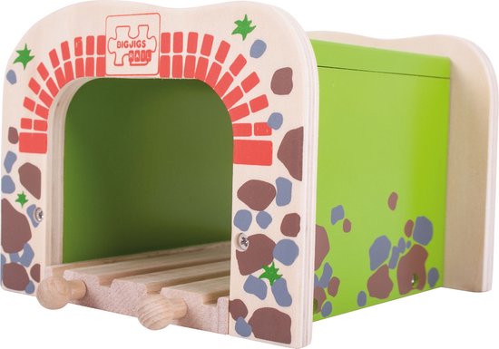 Houten Rails - Dubbelspoor Tunnel