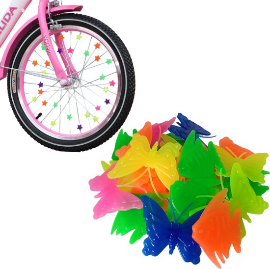 Entergoods® Spoke Beads Vélo pour enfant comme décoration de vélo - Animaux  - Perles