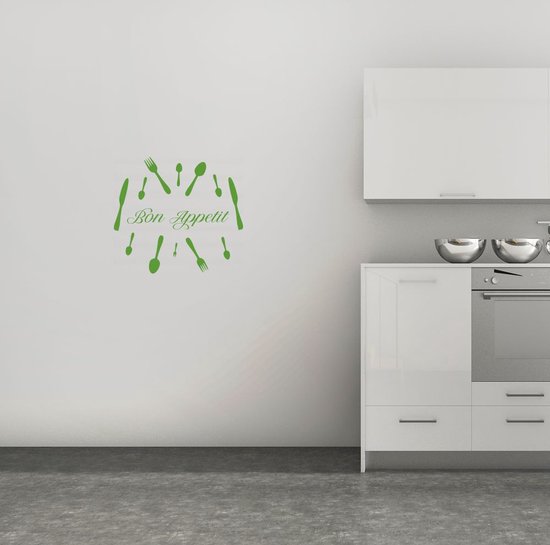 Stickerheld Muursticker Low battery Keuken Koken Eten Familie