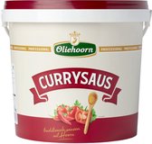 Oliehoorn Currysaus - Emmer 10 kilo