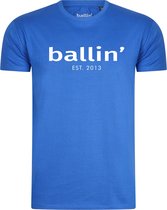 Ballin Est. 2013 - Chemise Homme Tee SS Regular Fit - Blauw - Taille XXL