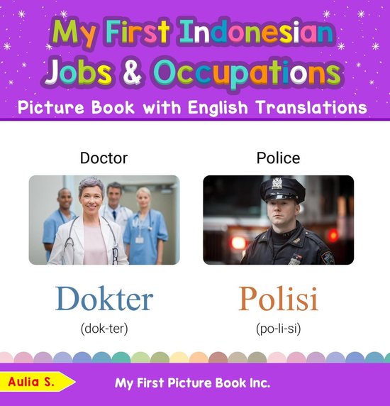 Teach & Learn Basic Indonesian words for Children 10 My First